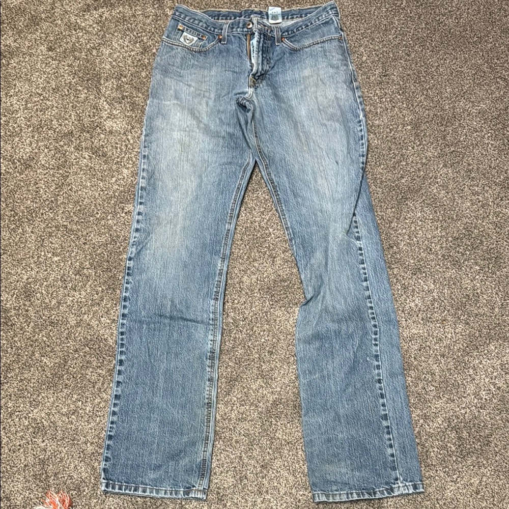 Cinch Blue Straight Leg Jeans Classic Style